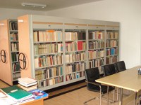 Izgled knjižnice iznutra